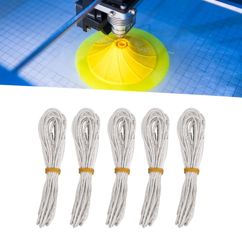 5 قطع خرطوشة سخان بيضاء 70 واط 24 فولت أنبوب تسخين سريع لطابعة ثلاثية الأبعاد Ender 3 سلسلة CR10 - Image 3