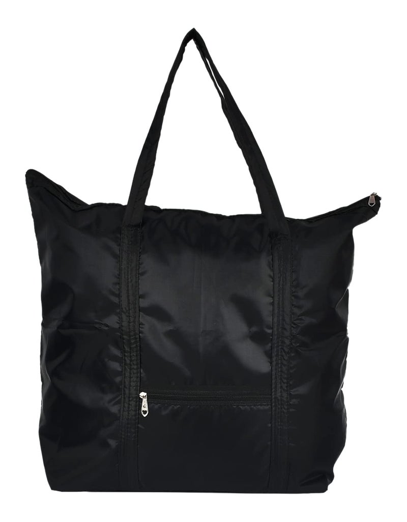 Kuber Industries UnisexAdult Polyster Casual Storage Bag Organizer for Clothes Grocery Vegetables Stationery with 1 Small Pocket Handle Pack of 2 Maroon Black47LUG01262 - Image 3