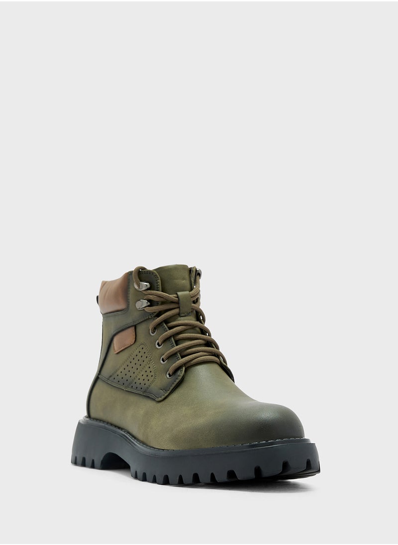Robert Wood Chunky Boots  - Image 2
