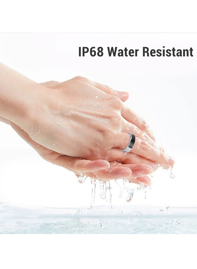 Smart Ring Multifunctional Touch Screen IP68 Water Proof Wearable Fitness Ring for Cycling #9 (Inner Diameter 18mm / 0.71in) - Image 3