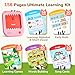 JoyCat Kids Learning Tablet 156 Pages TaptoRead Flash Cards with 20 Interactive Games Montessori Toy for Alphabet Phonics Words Simple Math Songs Birthday Gifts for 26 Years Old - Image 4