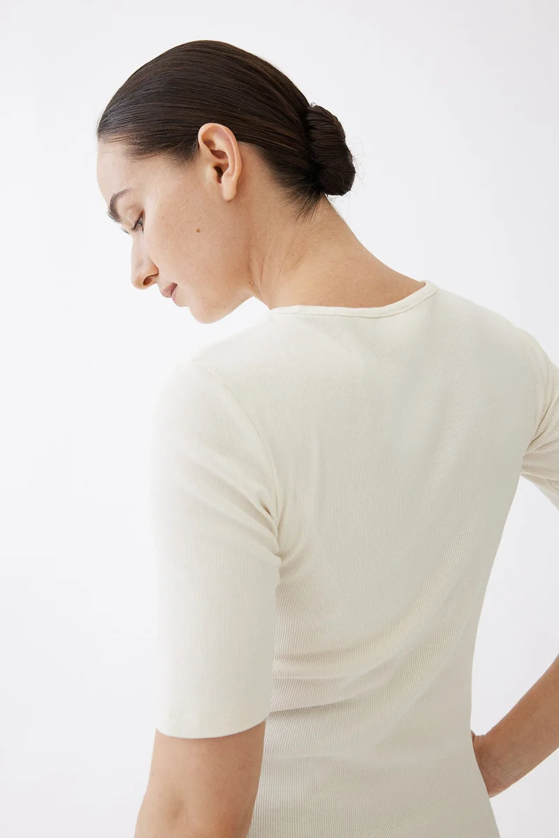 H&M MAMA 2-pack Before & After nursing tops