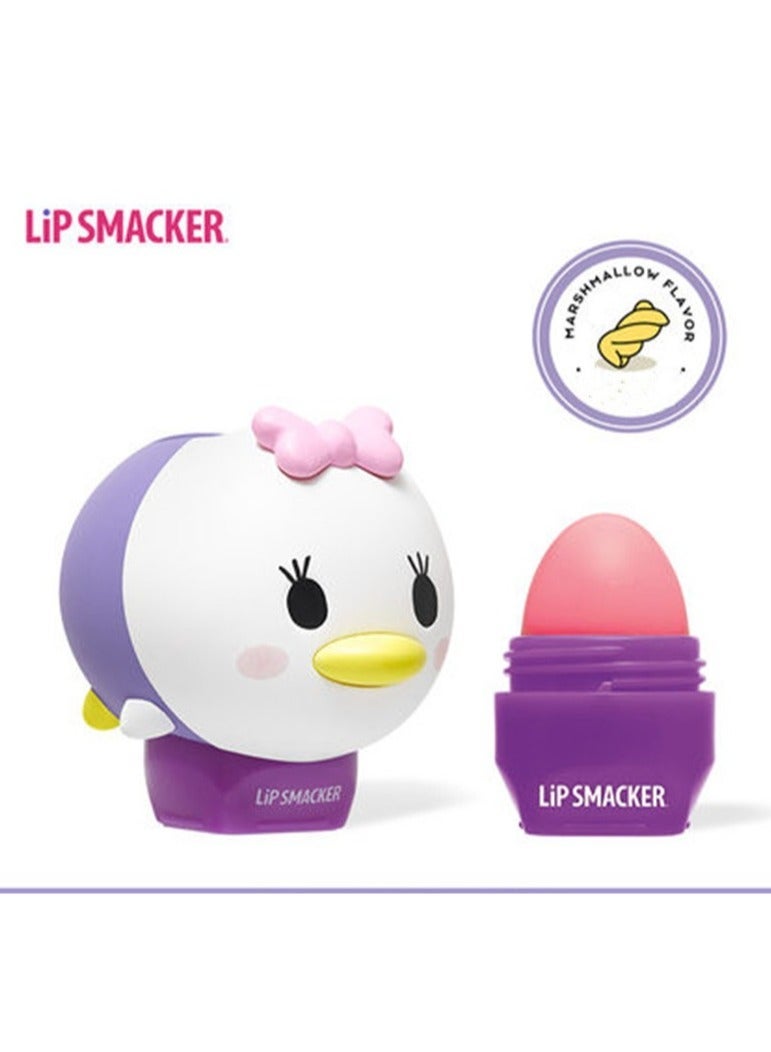 lip smacker diss co-branded daisy (marshmallow flavor) lip balm cartoon lip moisturizing