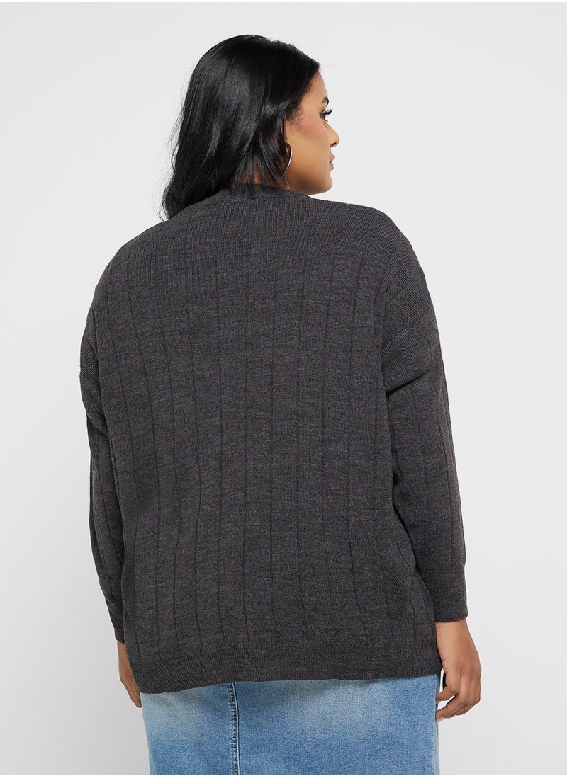 Crew Neck Knitted Sweater - pzsku/Z1422EDCB3C2A1379CA0EZ/45/_/1742356070/ab974762-e204-44c0-b350-e6bed49ea5eb