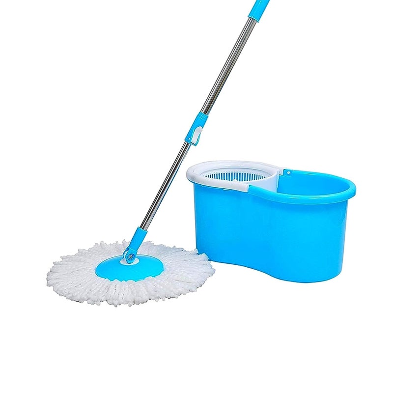 Arda Arda Premium Bucket Mop Comes with a Microfiber WetDry Mop Head and one Microfiber Head is Included for Free Its Easy to fit with a Plastic Jali - Image 1
