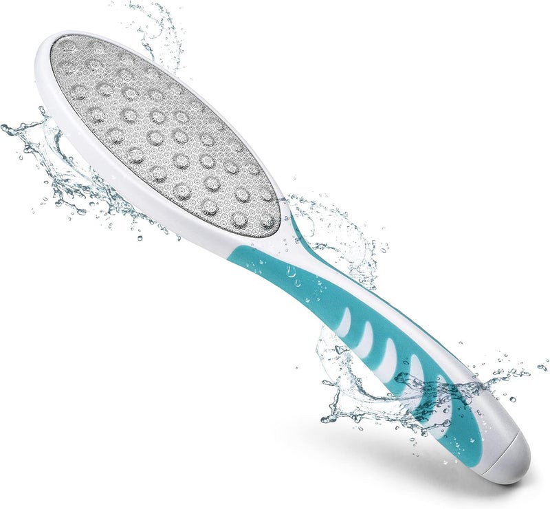 FVION Foot File Callus Remover Cracked Heel Shaver  Double Sided Pedicure FileFoot Scraper for Wet and Dry Feet