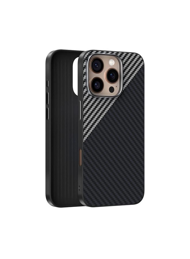 اس-توب جراب هاتف ABEEL C من ألياف الكربون 6D Micro Relief MagSafe لهاتف iPhone 13 Pro - Image 1