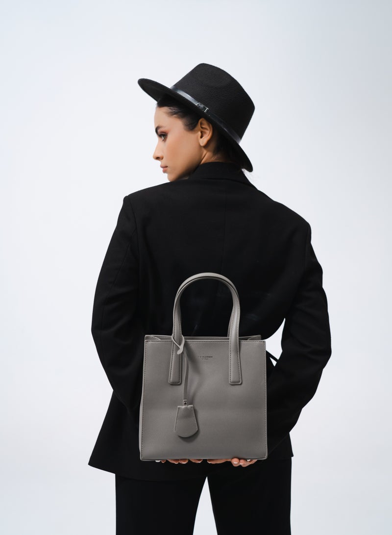 David jones- Leather formal Handbag Model cm7132- Women's Tote bag to complete look- The all outfit matched bag in model cm7132 - Image 3