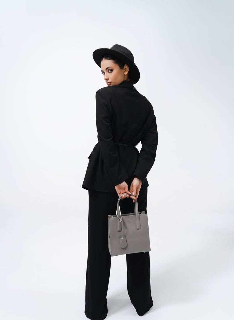 David jones- Leather formal Handbag Model cm7132- Women's Tote bag to complete look- The all outfit matched bag in model cm7132 - Image 2