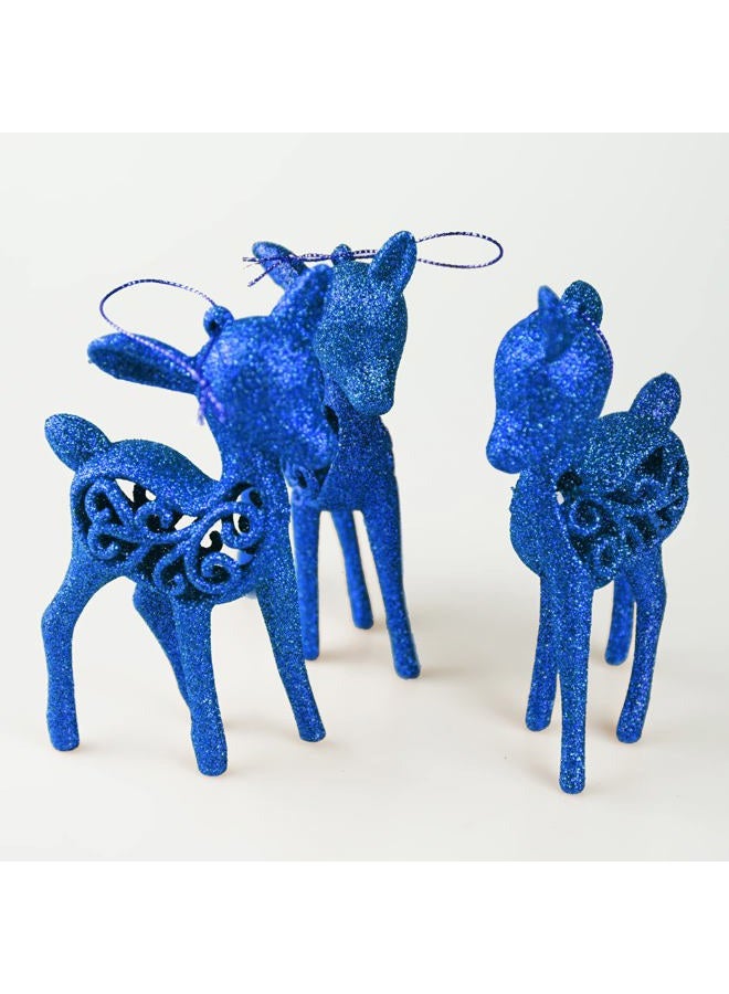 Torc Royal Blue Fine Glitter 4 oz Glitter Powder for Tumblers Resin Crafts Slime Cosmetic Nail Painting Festival Decoration - Image 3