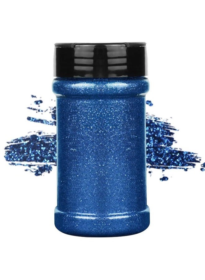 Torc Royal Blue Fine Glitter 4 oz Glitter Powder for Tumblers Resin Crafts Slime Cosmetic Nail Painting Festival Decoration - Image 1