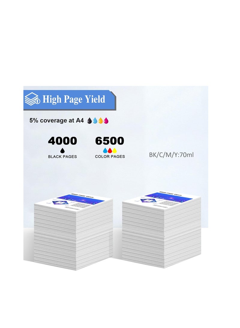 Ink Set 664 for Epson Printer for EcoTank Printer L210 L220 L300 L355 L365 L555 L1300  - Image 2