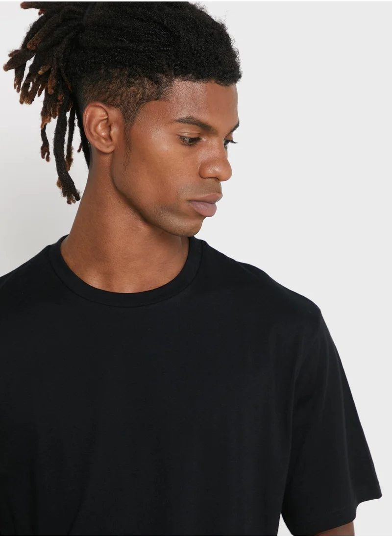 Seventy Five Oversized Essential Crew Neck T-Shirt