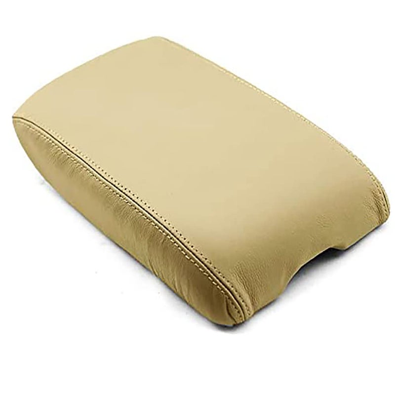 DSkoiph Center Console Lid Armrest Cover Leather Fit for Toyota Avalon 20002004 Leather Part Only Beige