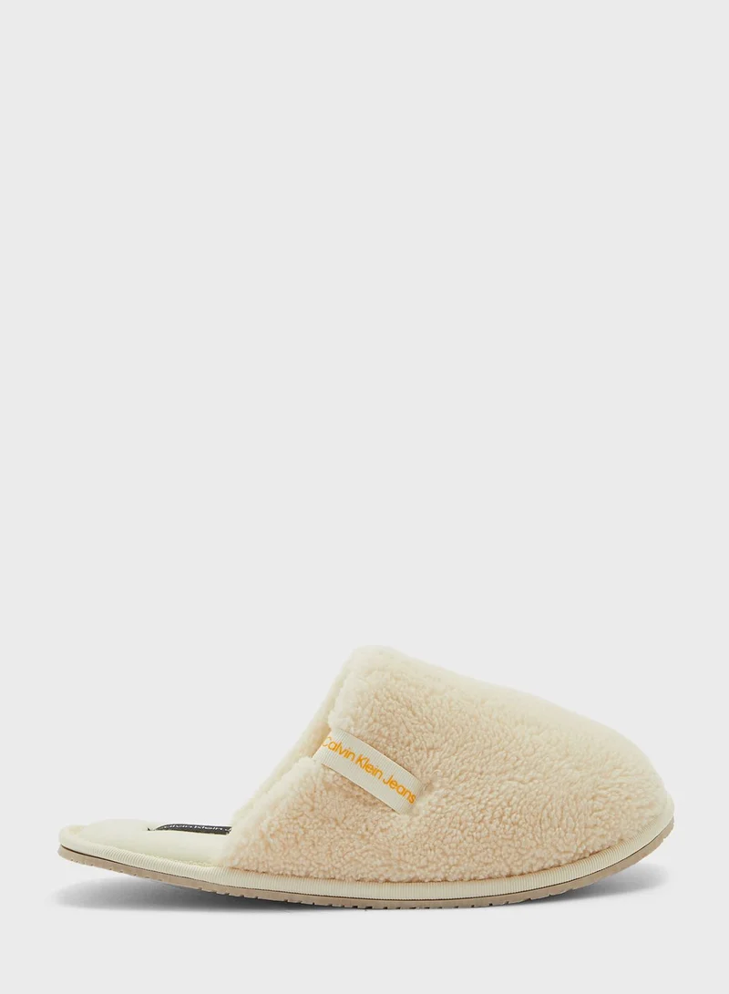 Calvin Klein Jeans Sherpa Bedroom Slippers
