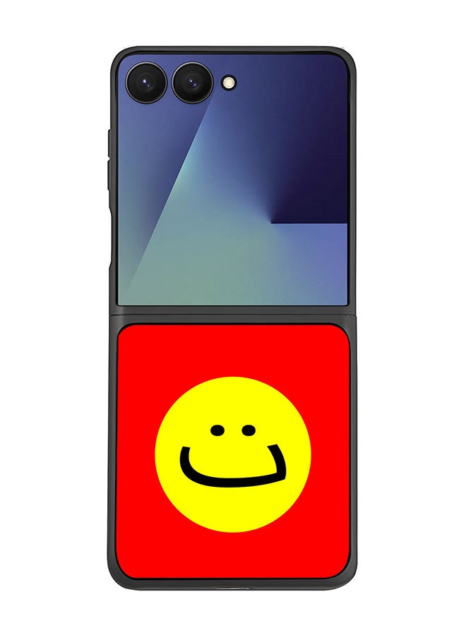 Stylizedd For Samsung Galaxy Z Flip7 Case,Slim fit Camera Protection, Shockproof Thin Phone cover  - Ta Smile