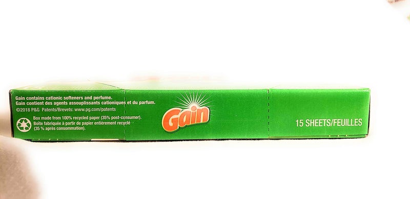 جاين مناديل تجفيف الملابس من جاين، عبوة من 15 منديل، برائحة أصلية، مثالية للسفر! - Image 2