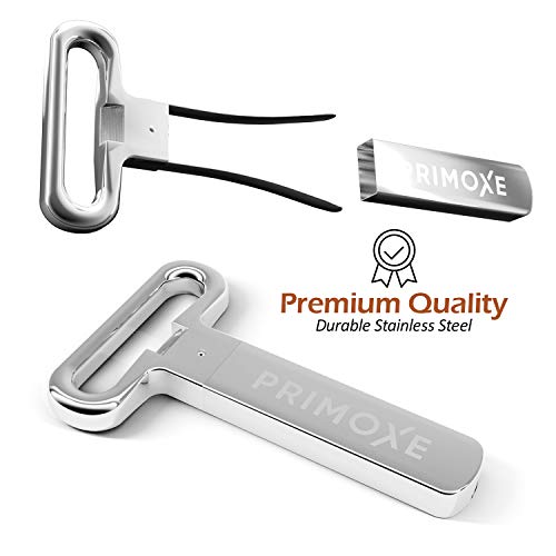 PRIMOXE AH SO Two-Prong Wine Opener, Bottle Cork Puller and Corker, Bottle Opener - Stainless Steel - for Vintage Wine Bottle Opening, Cork Collecting- Excellent Gifting Package -Butler and Waiter’s Friend - Image 2