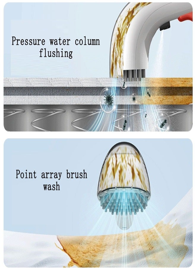 Deerma BY700 Multifunctional Steam Cleaner - Deep Cleaning with High-Temperature Steam, Hot Water Anti-Mite Treatment, Spray-Suction Integrated Design, An All-in-One Home Cleaning Solution Specially Designed for Fabric Sofas, Carpets, Mattresses, Curtains, and Windows.  - Image 3