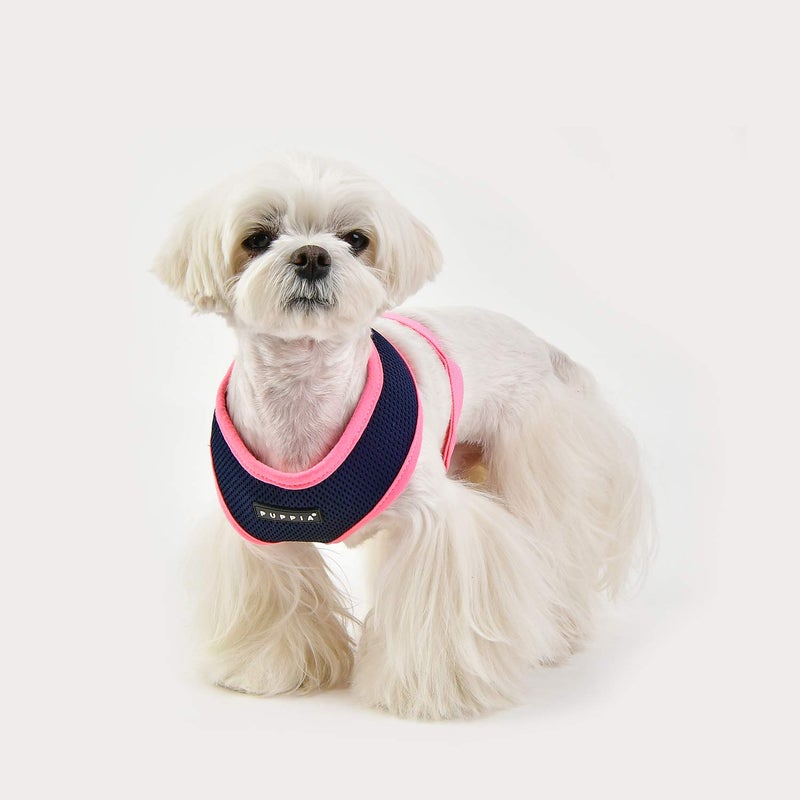 Puppia Soft Harness II - Navy - M - Image 3