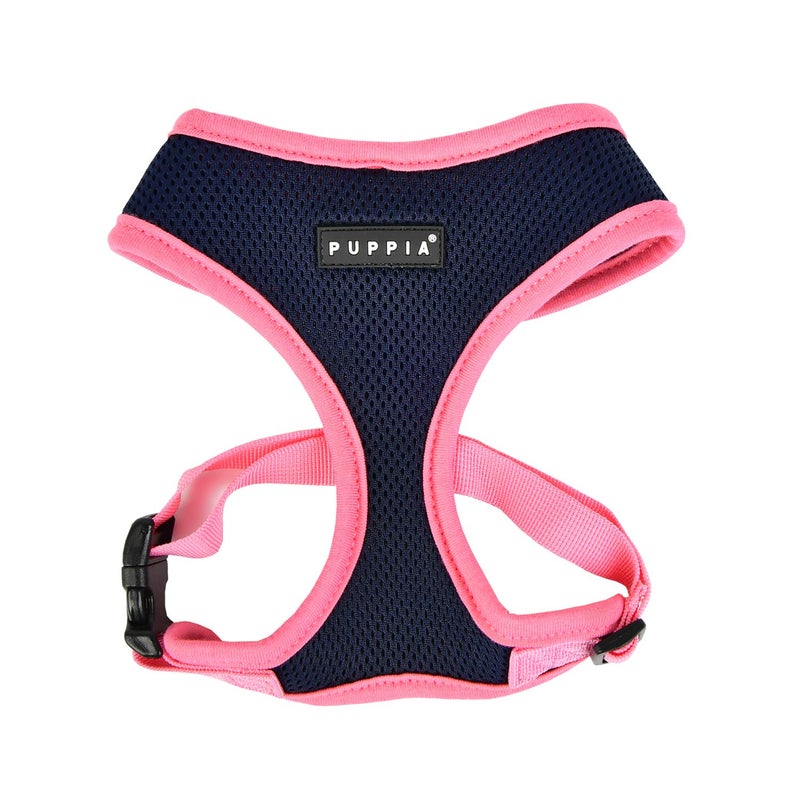 Puppia Soft Harness II - Navy - M - Image 1