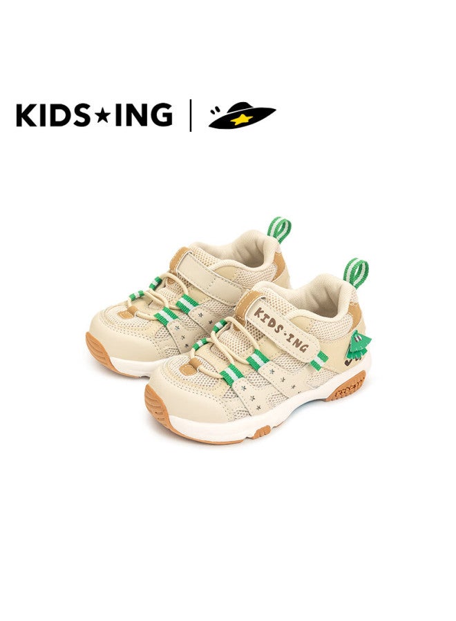 Kids.ing Codistar Baby Sports Shoes Spring Children Boys And Girls Toddler Walking Shoes Soft Bottom Children's Shoes Apricot Color Size 28 - Image 5