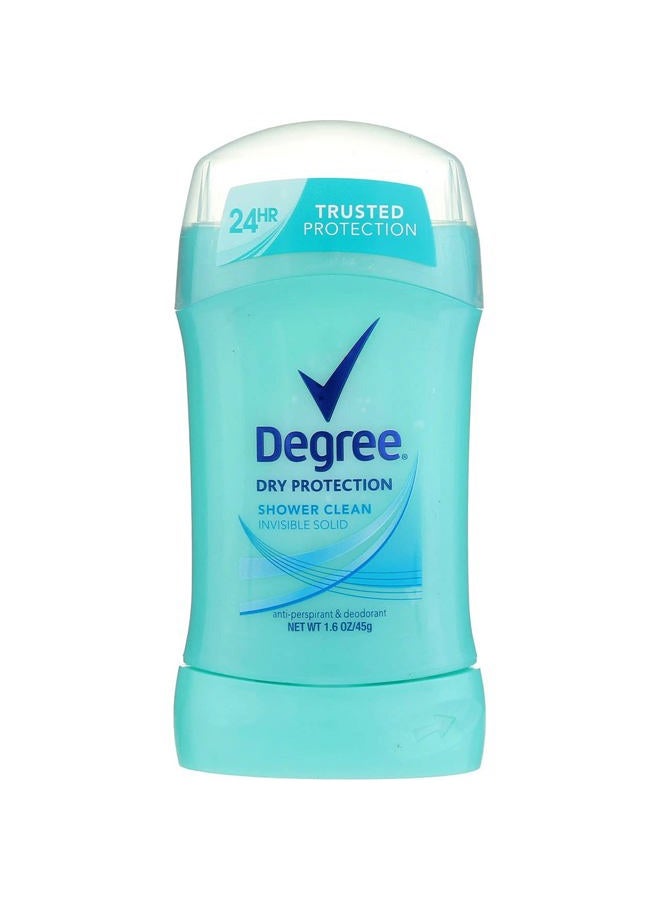 Degree Shower Clean Dry Protection Antiperspirant Deodorant Stick, 1.6 oz (Pack of 2) - Image 2