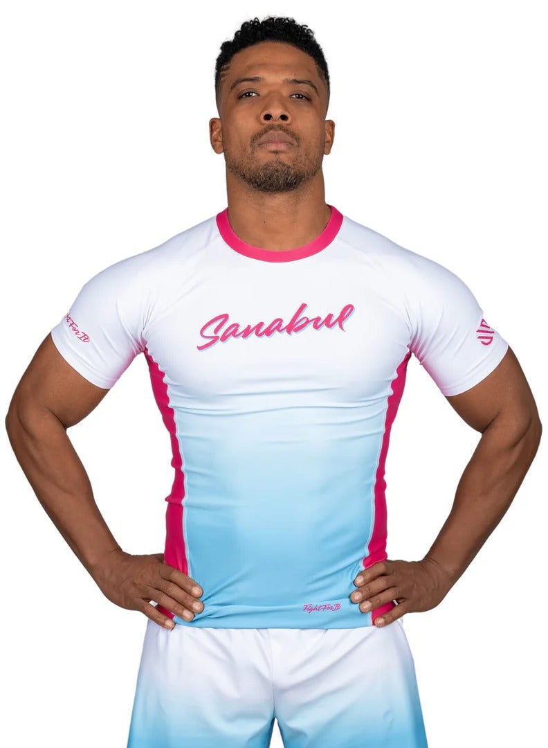 Sanabul  Tropic Vice Training Kit Rash Guard – Compression Shirt for MMA, Kickboxing, BJJ & Martial Arts Workouts