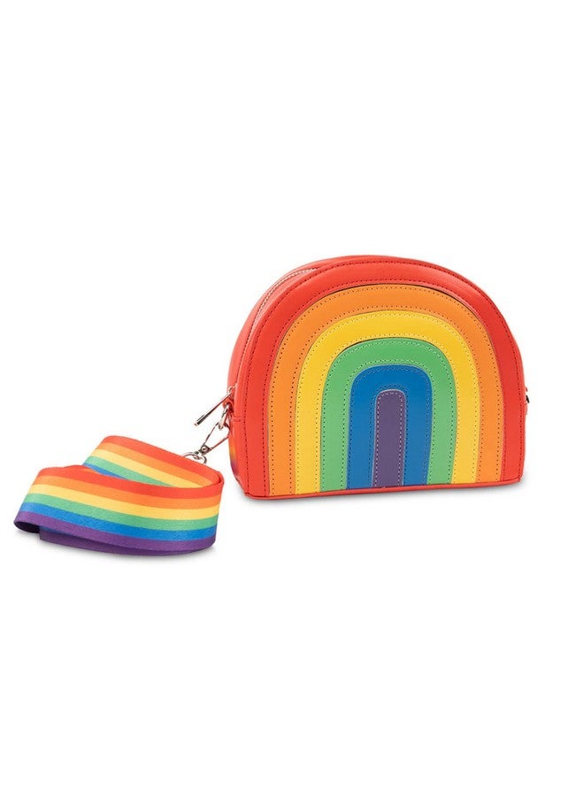 Tipsy Elves Pride Over The Rainbow Purse Cute And Fun Small Crossbody Bag Unique Shaped Novelty Womens Handbag