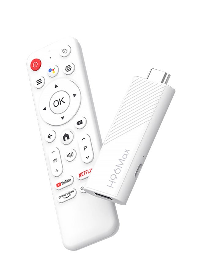 H96 Max Android 14 TV Stick with Remote Control , Set Top TV Box(2GB + 16GB) , 4K Resolution Ultra HD Streaming Device, Bluetooth Streaming Media Player Web Player , Home Media Player  - Image 1