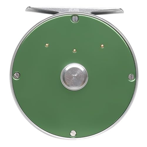 Raprance Vintage Classic Fly Fishing ReelRightLeft Handle Position Fly Reel Green 34 wt - Image 3