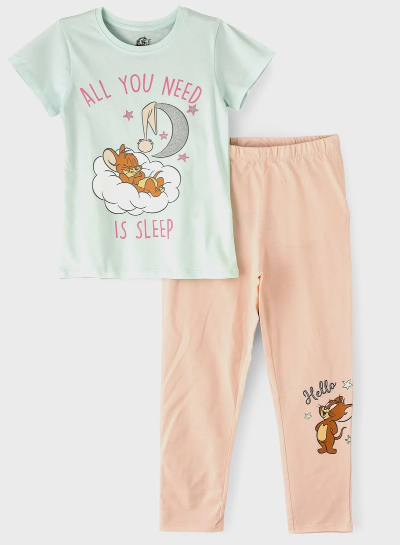 Urban Haul Kids Tom Jerry Pyjama Set for Women Best Price Bahrain