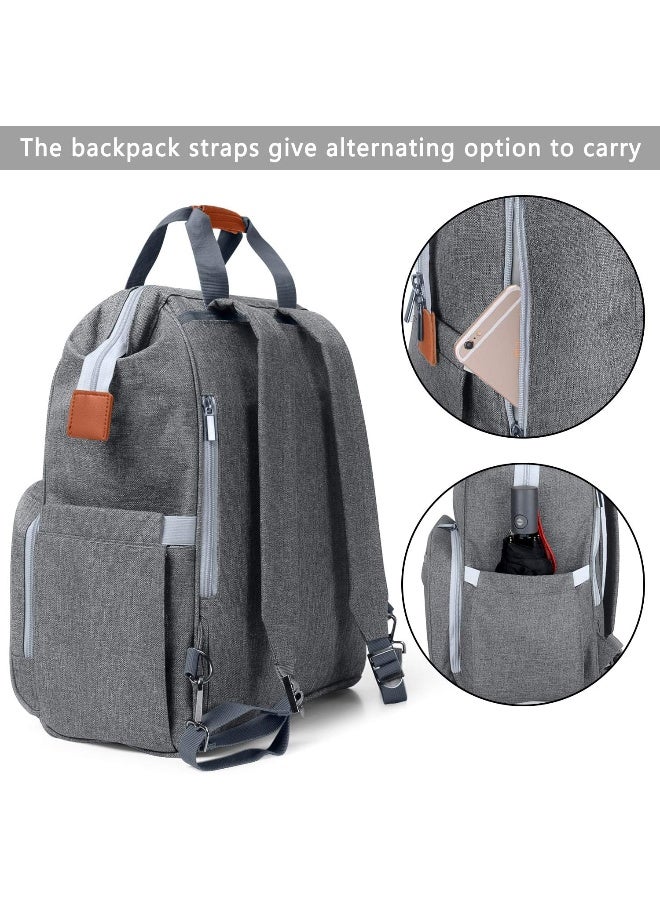 LUXJA Breast Pump Bag with Compartments for Cooler Bag and Laptop - Image 5