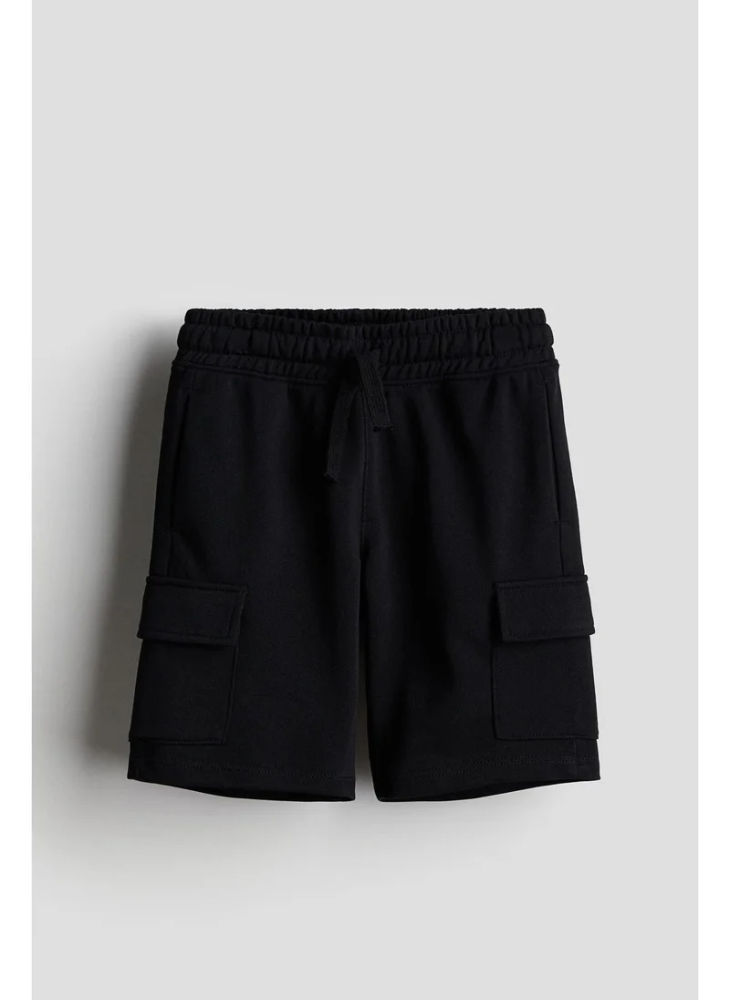 H&M Cargo sweatshirt shorts