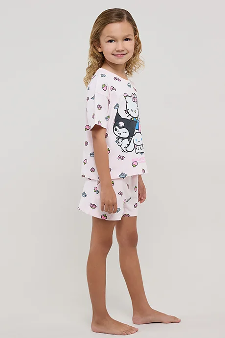 أر أند بي Hello Kitty Shorty Pyjama Set