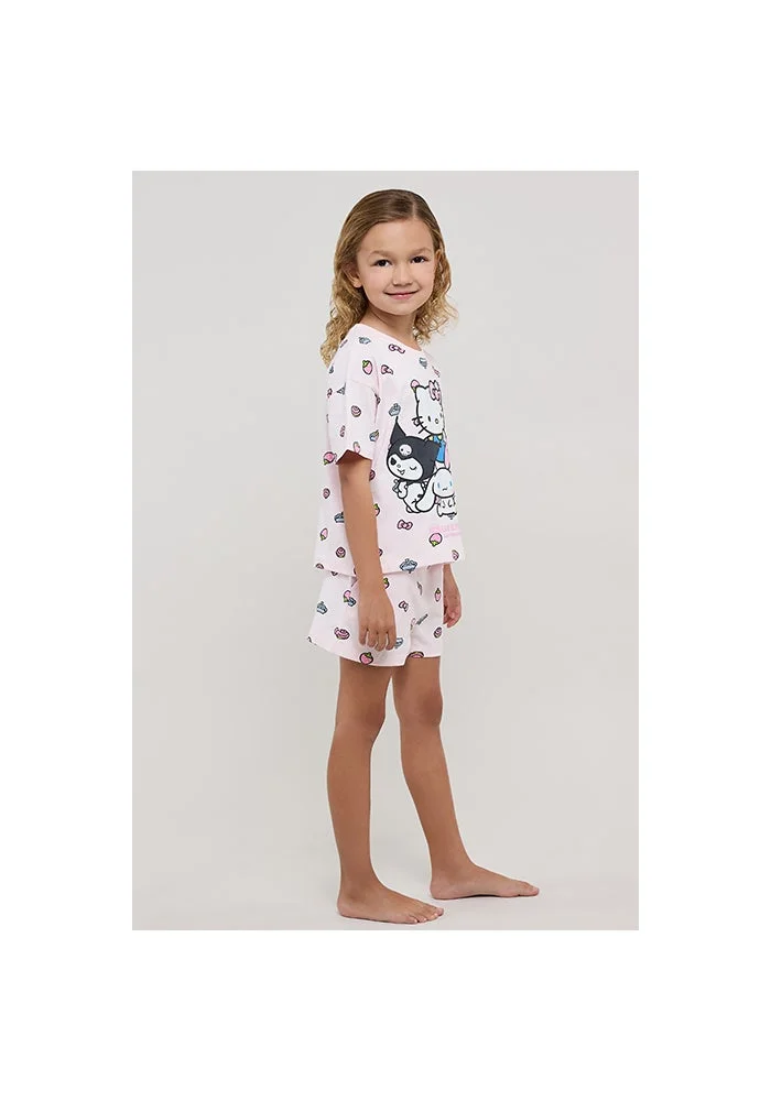 R&b Hello Kitty Shorty Pyjama Set