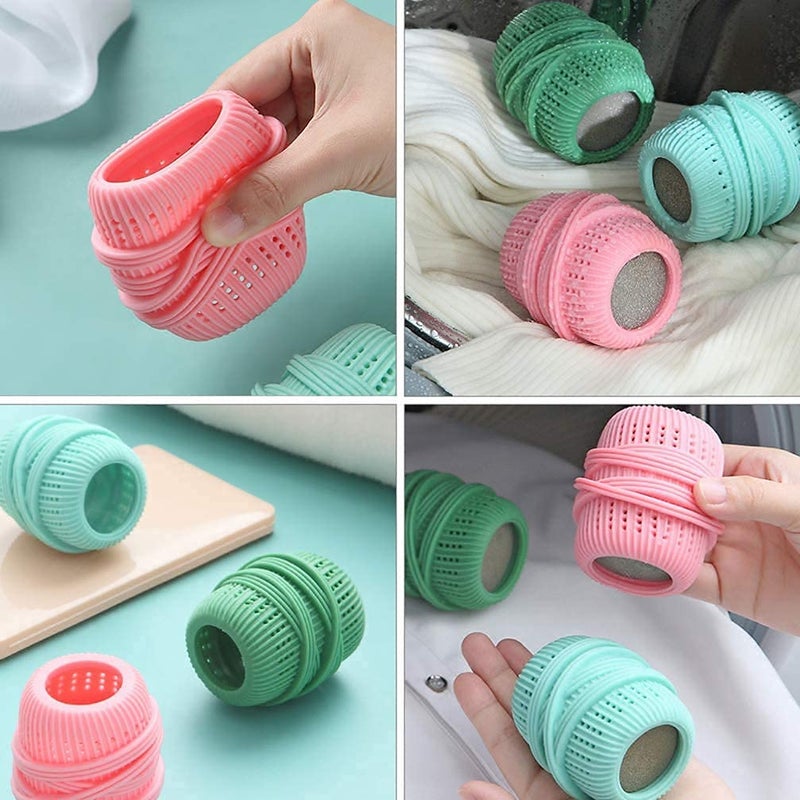 Primetan Washing Ball for Washing Machine EcoFriendly Laundry Balls for Washer Reusable Laundry Cleaning Ball Multicolour - Image 3