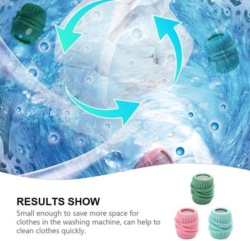 Primetan Washing Ball for Washing Machine EcoFriendly Laundry Balls for Washer Reusable Laundry Cleaning Ball Multicolour - Image 5