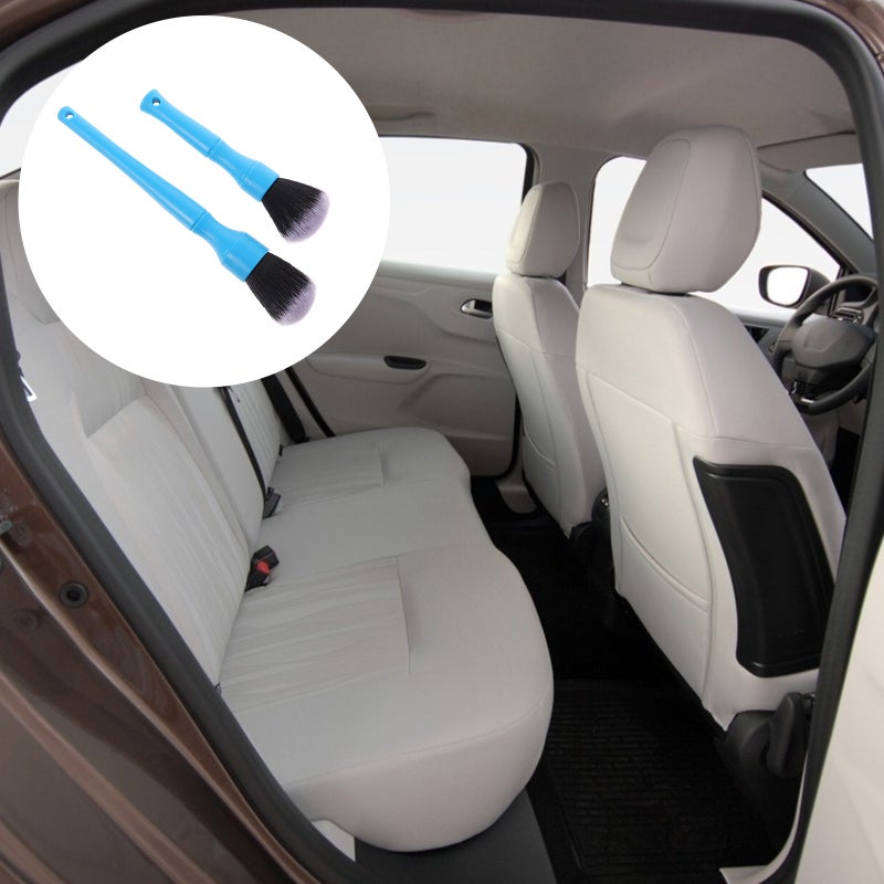 2 Pcs Ultra-soft Detailing Brush Car Detail Auto Detailing - Image 2