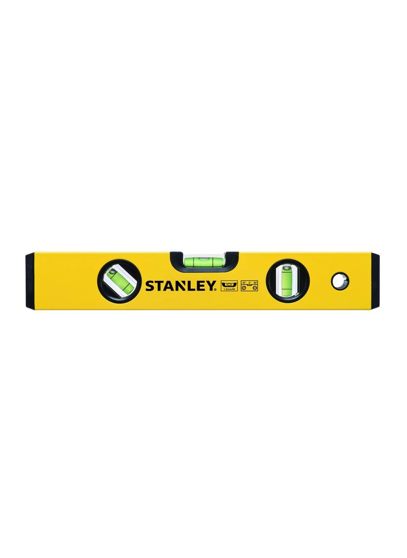 Stanley Stanley Aluminium Standard Box Beam Level 40cm/16" with 3 Vials 