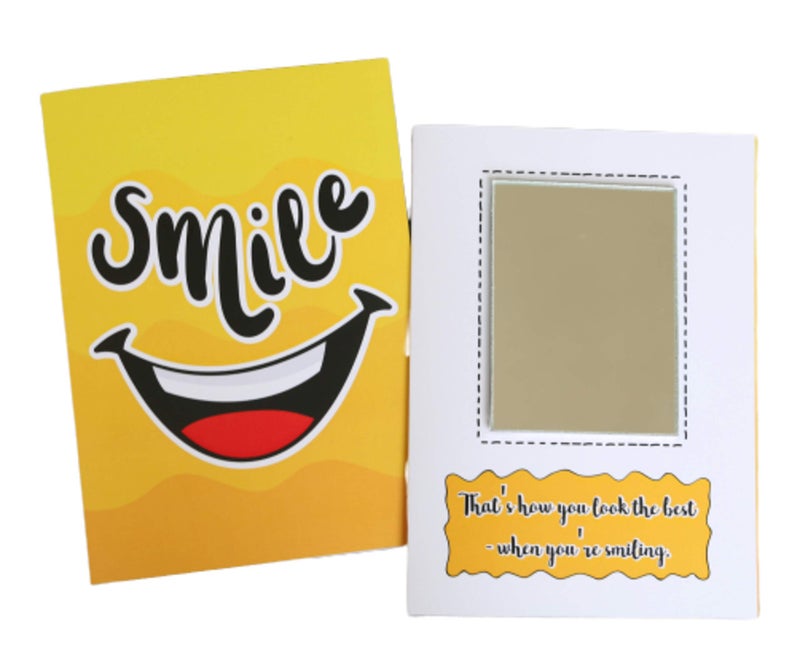 Oye Happy - Friendship Greeting Card with Mirror Inside - Unique Card for Friends to Gift on Birthday - Image 4