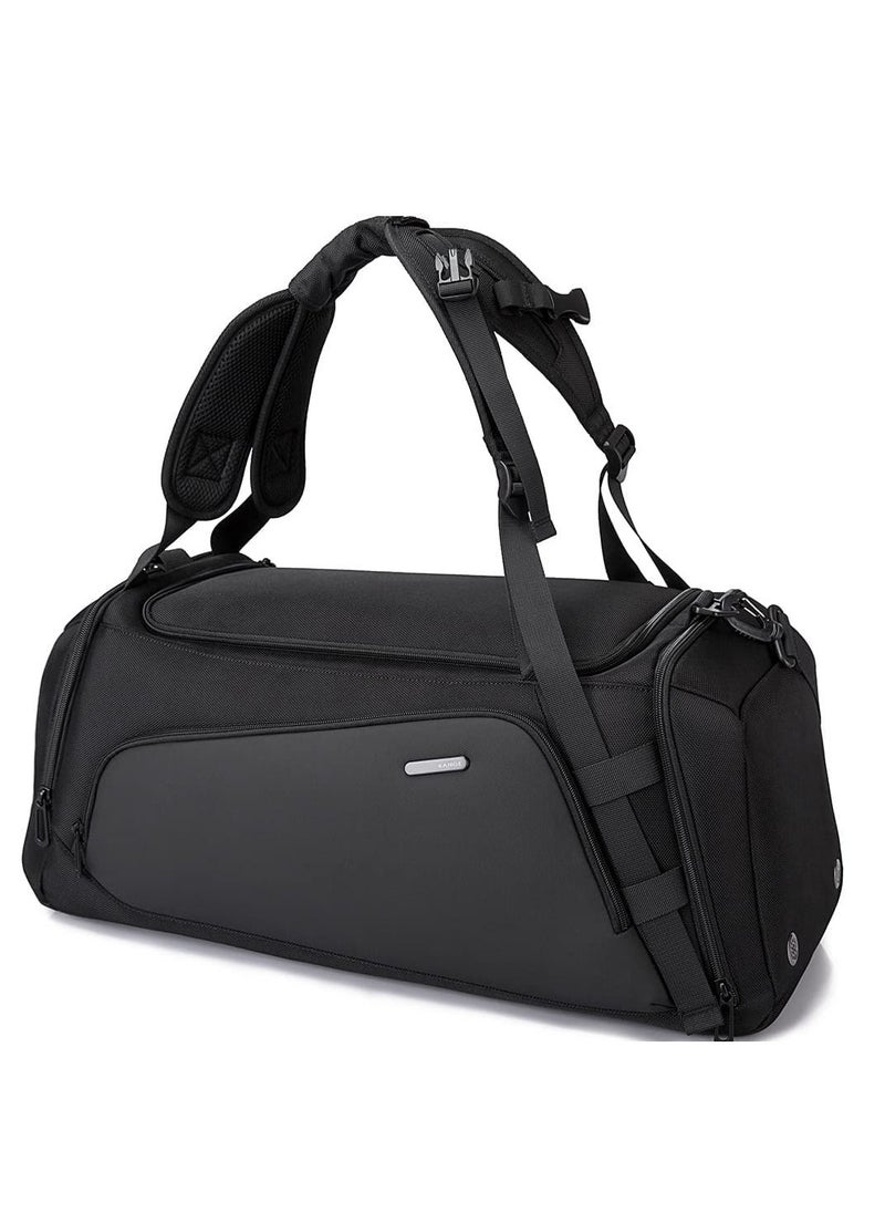 BANGE BANGE Gym Bag for Men, Sports Duffel with Wet Depart Pocket and Shoes Compartment, Trip Duffel Gym Bag  - Image 1
