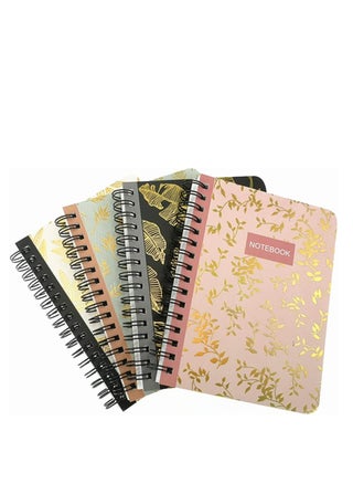 4 Pack A6 Size Spiral Notebook Journal,Wirebound Ruled Sketch Book NotePad Diary Memo Planner, 80 sheets - pzsku/Z14257C1AA496EB6A3DCFZ/45/_/1733793795/fa5e4d62-2c37-439a-98ea-09485a407d7d