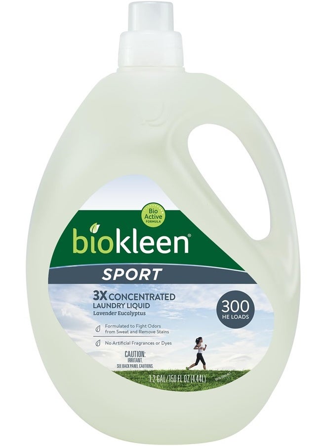 Biokleen - Natural Sport Concentrated Laundry Detergent 300 Loads - Image 1