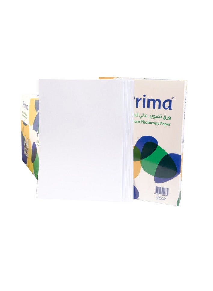 PRIMA Photocopy A4 Size 80GSM Paper 500 Sheets White