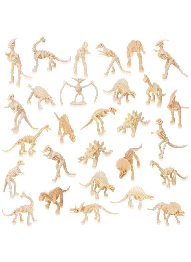 Zhanmai Zhanmai 60 Pieces Dinosaur Skeleton, Assorted Figures Dino Bones, Dinosaur Skeleton Toys for Science Play, Dino Sand Dig, Party Favor, Decorations and Stocking Stuffer (Elegant Style)  - Image 4