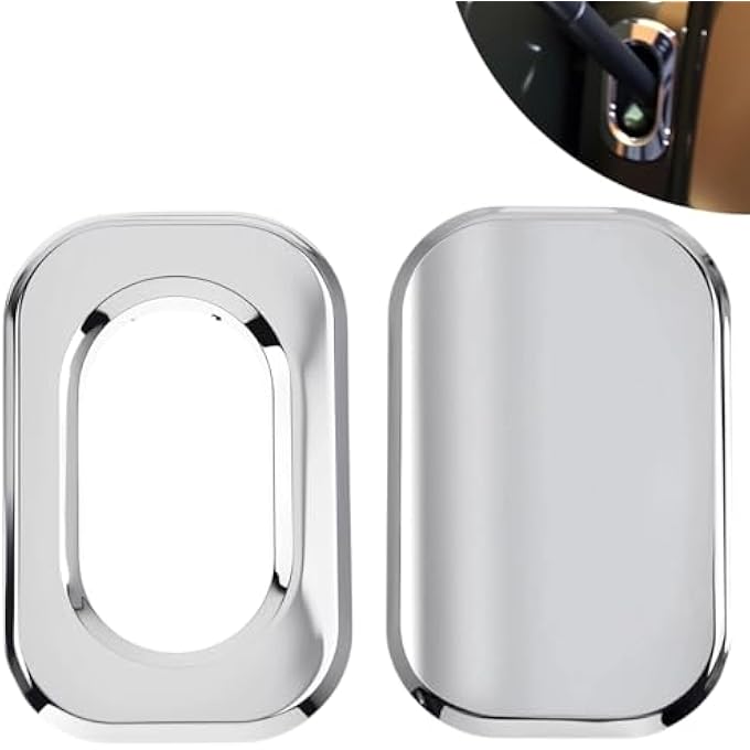 rayihni Motorcycle Antenna Hole Cover for Harley Touring Street Glide Flhx 2006-2023, Road Glide Fltri 2010-2023, Road King Special 2017-2023, Chrome-B - Image 2