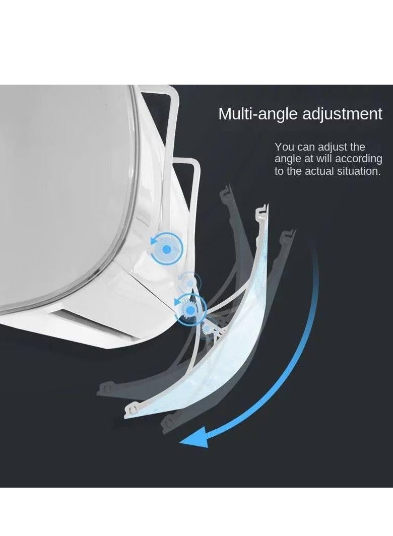 Air conditioning deflectors, windshield, air conditioning, cold/warm, white - Image 3
