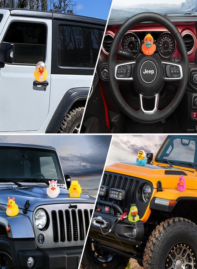 Umbresen Rubber Ducks Bath Toy in Bulk, Assortment Jeep Ducks for Jeep Ducking, Pool Rubber Ducky Floater Bathtub Toys Party Favors Birthday Gifts (15) - Image 3