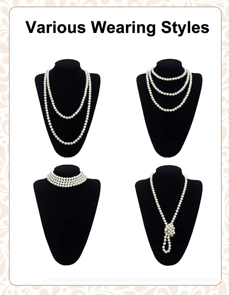 PLULON 6 Pcs 1920s Flapper Accessories for Women, Great Gatsby Flapper Accessories Fashion Roaring 20s Costume for Women - Image 4